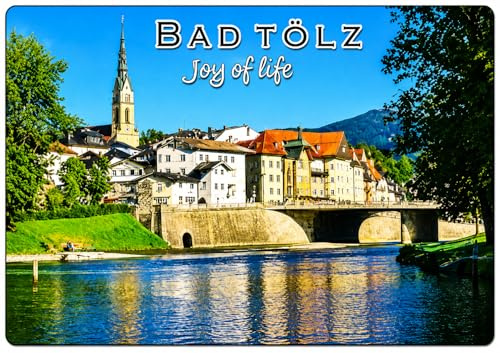 Bad Tölz, Deutschland, Kühlschrankmagnet,Fridge Magnet, Souvenir 0610215
