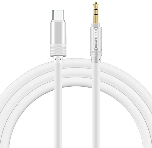 SIQIWO Câble Auxiliaire Audio USB C vers 3,5 mm Mâle Câble Aux Câble Type C 3,5mm Stéréo Adaptateur Audio Voiture pour Samsung S22/S21 Ultra/S20/S20 Ultra/Note 10,Huawei P40/P30 Pro,Xiaomi 10 Pro/9/8