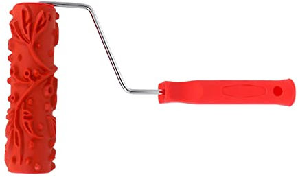 JISADER Farbroller mit Muster, Dekorativer, Langlebiger, Wiederverwendbarer Farbroller mit DIY Muster