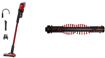Einhell Akku-Stielstaubsauger TE-SV 18 Li-Solo Power X-Change (Li-Ion, 18V, unbegrenzte Laufzeit Dank Wechselakku-System, Zyklontechnologie, Boost-Mode, 3-Fach Filtersystem, inkl. Ersatzbürste)