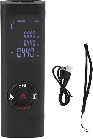 Laser Measurement Tool, High Accuracy Handheld Laser Distance Meter Maximum Measuring Distance 40m 131ft Laser Distance Measurement Tool