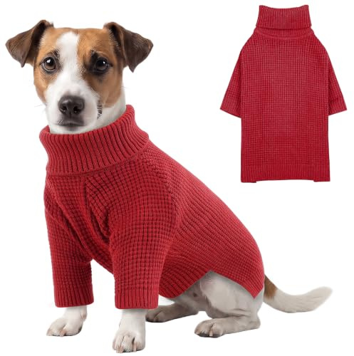 KONVINIT Hundepullover - Pullover für Hunde Eicher Langarm Hundepulli m