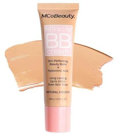 MCoBeauty Miracle BB Cream Skin Tint Foundation & Primer - Medium Beige