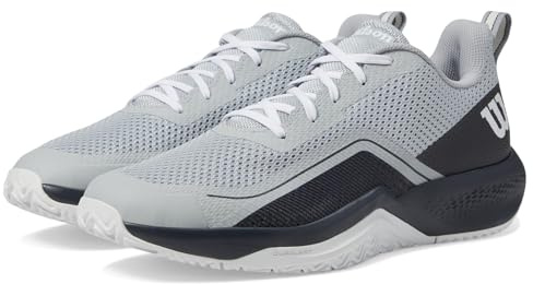Wilson Rush Pro Lite Tennis Shoe, Men's, Size. 47 1/3, Pearl Blue/Ebony/White