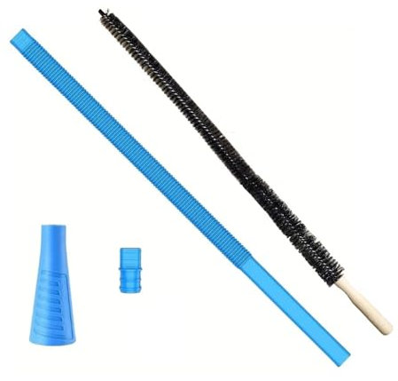 Clothes Dryer Vent Cleaner Kit with Vacuum Hose Attachment Brush, Lint Remover, Dryer Vent Vacuum Hose (Full Brush)