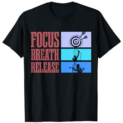 Bogensport, Bogenschütze, Bogenschießen, Pfeil und Bogen T-Shirt
