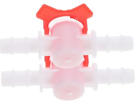 MUCKLILY 2pcs Garden Hose Valve Controller Water Flow Control Valve for Aquariums Irrigation Systems Barb Connector