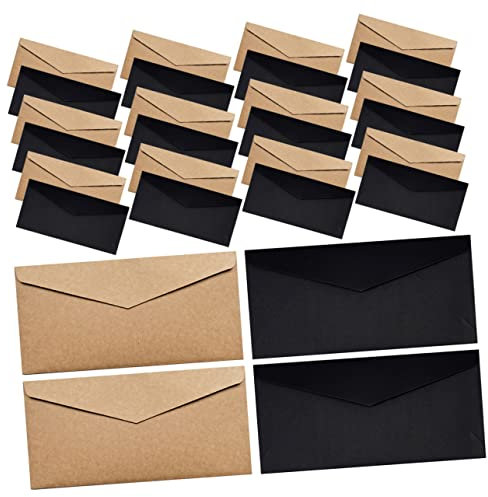 TEHAUX 40stücke Elegante Kartenumschläge Für Einladungen Hochzeitsumschläge Grußkartenumschläge Kompakte Umschläge Für Kleine Gegenstände Dekorative Umschläge Für Besondere Anlässe