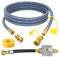 ＡＷＨＡＯ 3 Meter 1/2 Inch Gas Pipe with Quick Coupler, Propane to Gas Conversion for Outdoor Heater, Grill