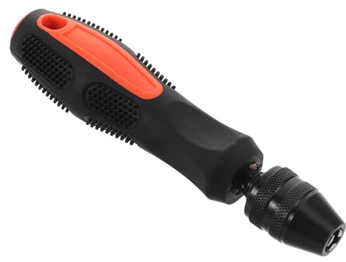 EXHUMKY Präziser Handbohrer Robuster Mini-handbohrer Für Holz Kunststoff Und Vielseitiges Manuelles Bohrwerkzeug Für Modellbau Und Werkstattgebrauch