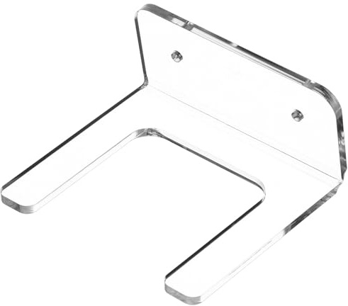 GATHINESS 1set Gancio da Parete per Chitarra e Violino in Acrilico Trasparente Design Classico Supporto Versatile Facile da Installare per Casa Negozio e Ufficio