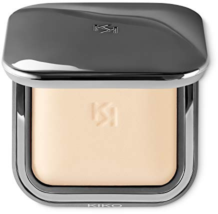 KIKO Milano Radiant Fusion Baked Mineral Face Powder, 01 Ivory