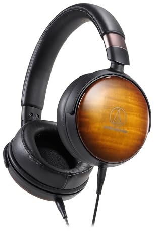 AudioT ATH-WP900 Hi-Fi Kopfh. bn/bk | Portable Wooden Headphones