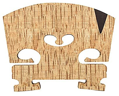 KELING Chevalet de Violon 4/4: Chevalet de Violon en éRable de Qualité SupéRieure, PréDéCoupé et Pré-éQuipé pour S'Adapter à la Plupart des Violons 4/4