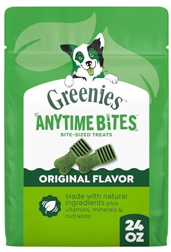 Greenies Anytime Bites Dog Treats, Original Flavor, 24 oz