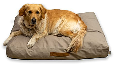 generisch Nika Premium Hundekissen Hundebett wasserdicht - maschinenwaschbar - gemütlich - orthopädische Memory Foam Füllung (L)