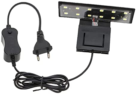 GERUI Aquarienlampe LED Aquarium Licht 220V 6W Nano Aquarium Beleuchtung für Wasserpflanzen und Fische