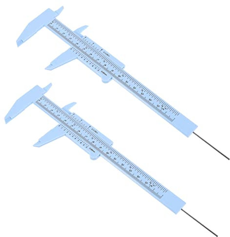 minkissy 2 Pz Scala Del Sopracciglio Strumento Per Sopracciglia a Pinza Righello Per Misurare Le Sopracciglia Multistrumenti Righello Per Microblading Mancare Plastica Cosmetico