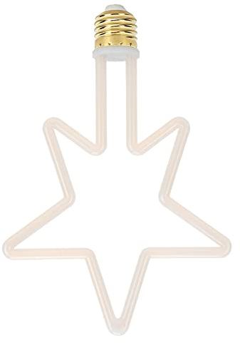 Lampadina a Stella a 5 Punte E27/E26 LED per Ristoranti, Case e Bar