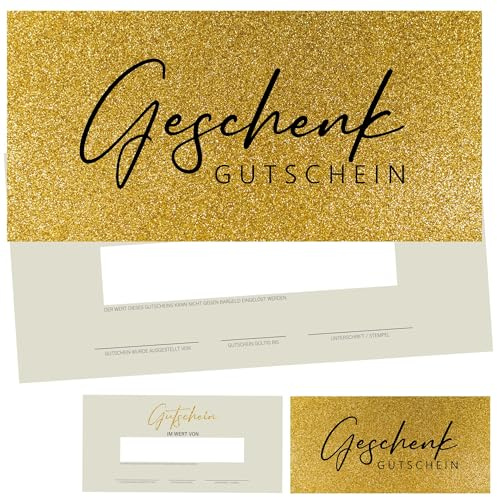 40 Zauberhafte Blanko Gutscheine zum selber Ausfüllen | Ideal für Nagelstudio Friseur Kosmetik Massage Wellness Fußpflege etc. | Gutscheinkarten Geschenkgutscheine