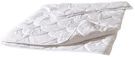 TRAUMSCHLAF 4-Jahreszeiten Bettdecke – 2in1 Steppdecke mit Druckknöpfen kombinierbar - Waschbar 30°C - Weich & Klimaregulierend für das ganze Jahr - 135x200 cm