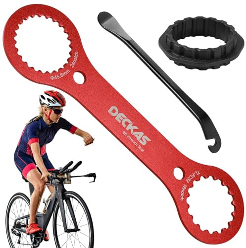 Tretlager Werkzeug, Centerlock Werkzeug, TretlagerschlüSsel für Fahrradreparaturen, Innenlager Werkzeug, Centerlock SchlüSsel, Tretlager Werkzeug Entferner für DUB/TL-FC32 / TL-FC25 / TL-FC24