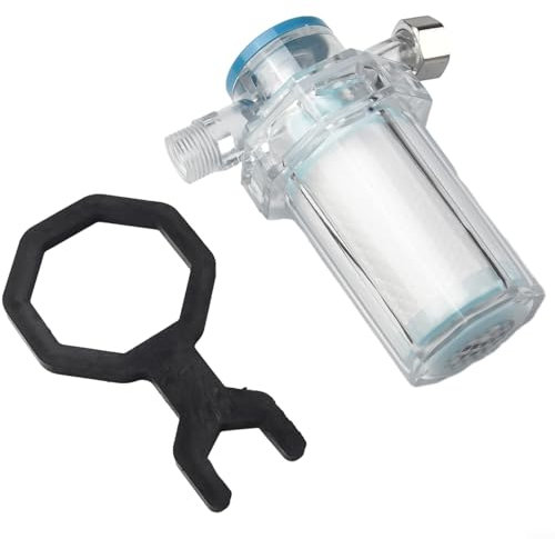 Préfiltre purificateur d'eau domestique, accessoires de purificateur d'eau de lavage à contre-courant supprime les impuretés, préfiltre d'eau adapté pour la maison (filtre de robinet)