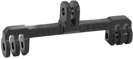 Staffa per Doppio Flash, Staffa per Montaggio su Treppiede Doppio, Barra di Estensione Flash per Montaggio su Doppia Fotocamera, Staffa per Treppiede Doppio per Fotocamera,Luce LED