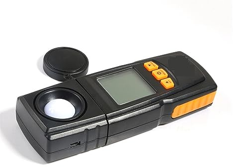 ZKLGS Luxómetro, 5 Uds Medidor De Lux Digital GM1020 0~200000 Lux Fotómetro De Mano Probador De Fuerza De Luz Instrumento Iluminancia Luminómetro