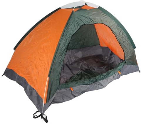 Ejoyous Pop-up-tält för 2 Personer, Pop-up-tält, Campingtält, Strandtält, Vattentätt och Regntätt för Camping och Resor, Strand Utomhus (1-2 personers enkeldörr utan takfönster)