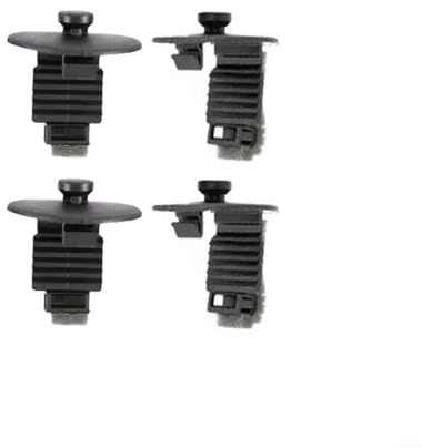 HOHOVYVY 4Er Set Bodenmatten Halteclip Nylon W715120-SS3JA Aus Kunststoff Für Ford Super Duty 2017-2022 Innenausstattung Ersatzbefestigung