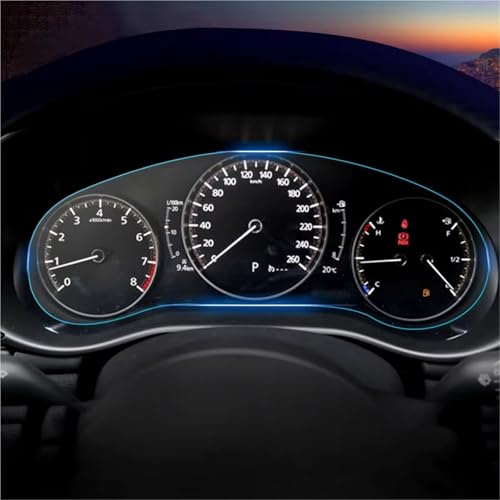 Navigation Pellicola Protettiva Per Mazda 3 Per BP Per CX-30 Per CX30 2019 2020 2021 2022 2023 Pellicola In Vetro Temperato Schermo Di Navigazione In TPU Cruscotto(GPS and Dashboard)