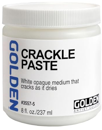 GOLDEN Artist Colors Crackle Paste, 8 fl. oz. Jar