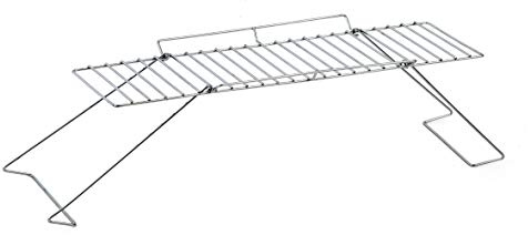 tepro Grillzubehör Universal Warmhalterost, für Holzkohle- und Gasgrills Silber, 48 x 12 x 16.00 cm