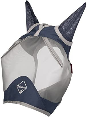 LeMieux Horse Armour Shield Pro Half Masks in Navy - Breathable Bamboo Lining - UV Protection - XS