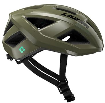 LAZER Tonic KinetiCore Bike Helmet, Lightweight Bicycling Gear for Adults, Men & Women’s Cycling Head Gear, Pine Green, Small