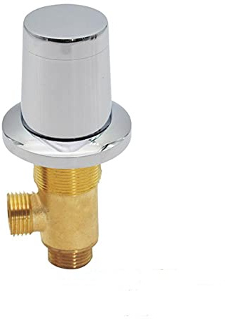 AFUDER Split Piece Vasca da bagno Rubinetto a cascata Doccia Miscelatore per vasca Rubinetto Deviatore a senso di valvola Miscelatore in ottone per acqua calda fredda