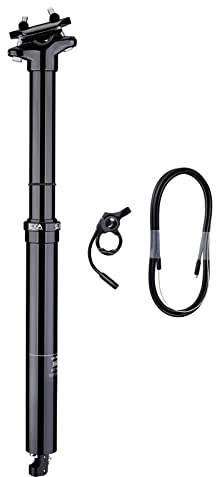 EXA Form 860i 30.9mm/31.6mm Dropper Post with Adjustable Suspension, 100mm/125mm/150mm Travel Seat Post with Lever Kit
