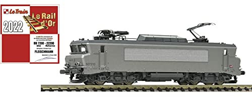 Fleischmann Locomotive électrique BB 507310, SNCF, Echelle N (1/160), TOYS_AND_GAMES, Adulte, Système d'attelage, Interface électrique, Pièces enfichables séparées
