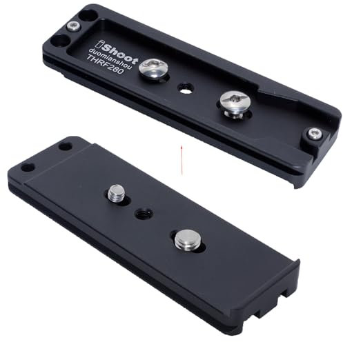 Metal Arca Fit Camera Quick Release Plate Compatible with Canon RF 200-800mm F6.3-9 IS USM Tripod Mount Ring Lens Collar Support Bracket, Used for Arca-Swiss Fit Tripod Head Clamp