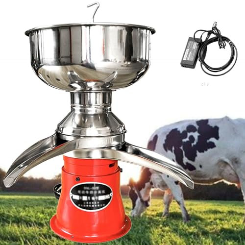 ylpddmm Milk Skimming Machine,9800-11000rpm Milk Skimmer Goat Cow Milk Separator Machine,Cream Butter Skimmer, Fresh Milk Cow Sheep Goat Cream Separator