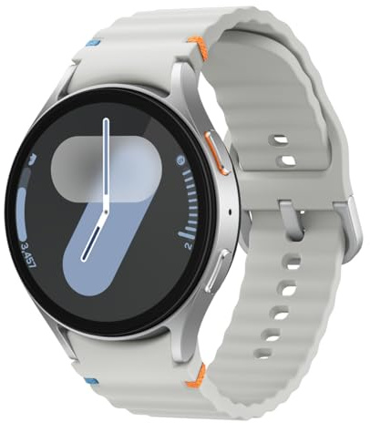 Samsung Galaxy Watch 7 44mm LTE Silver (UK Version) Renewed (Renewed)
