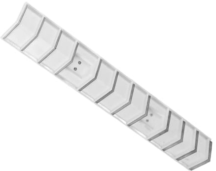 Frattazzo Angolare per Intonaco Bianco Plastica Metallo, Levigatura