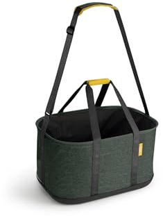 Joseph Joseph Hold-All Cesta Plegable para la Colada, 45L, para Exteriores, con Correa, Tela Resistente, Repelente a la Humedad, Verde