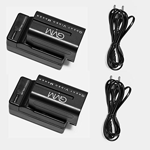 GVM Video Light Power Supply Accessories for LED 800D 480 880RS Studio Panneau Lumineux pour Interview Spare Battery with Charger ​Plein Air Portrait Photographie Vidéo Tir Éclairage BC-75 Battery
