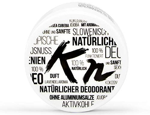 Natürliches Deodorant von Karbonoir, Deocreme ohne Parabene, ohne Aluminiumsalze, natürliches Deo, 100% vegan, natürlich und effektiv - 50ml