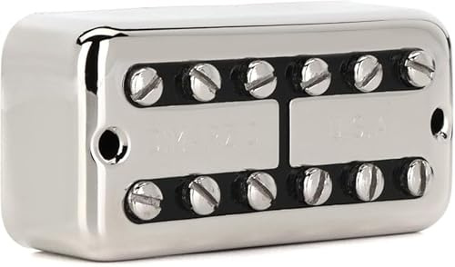 DiMarzio DP 294FNBK PAF'Tron Bridge Filtertron Humbucker, E-Gitarren Tonabnehmer, Nickel/Schwarz