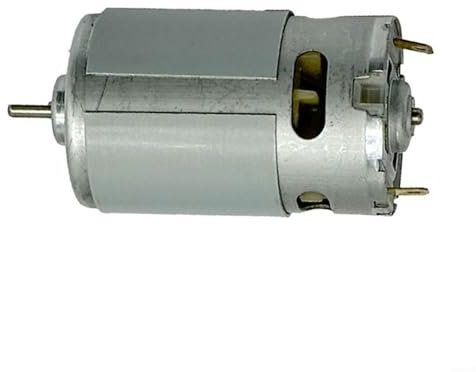 HEIBTENY Motore elettrico da 20 V con albero a forma di D e coppia elevata per lavatrici auto motore RS550