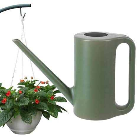 Annaffiatoio - Annaffiatoio a becco lungo, accessorio da giardinaggio, annaffiatoio antico | Annaffiatoio per piante con presa confortevole, vaso d'acqua a becco lungo per piante da interno ed