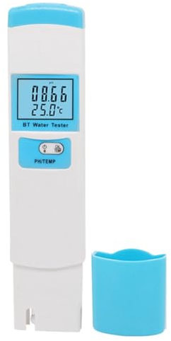 NONDK Water Quality Analyzer, PH Meter Digital 2In1 PH/Temp Meter High Accuracy Water Quality Tester